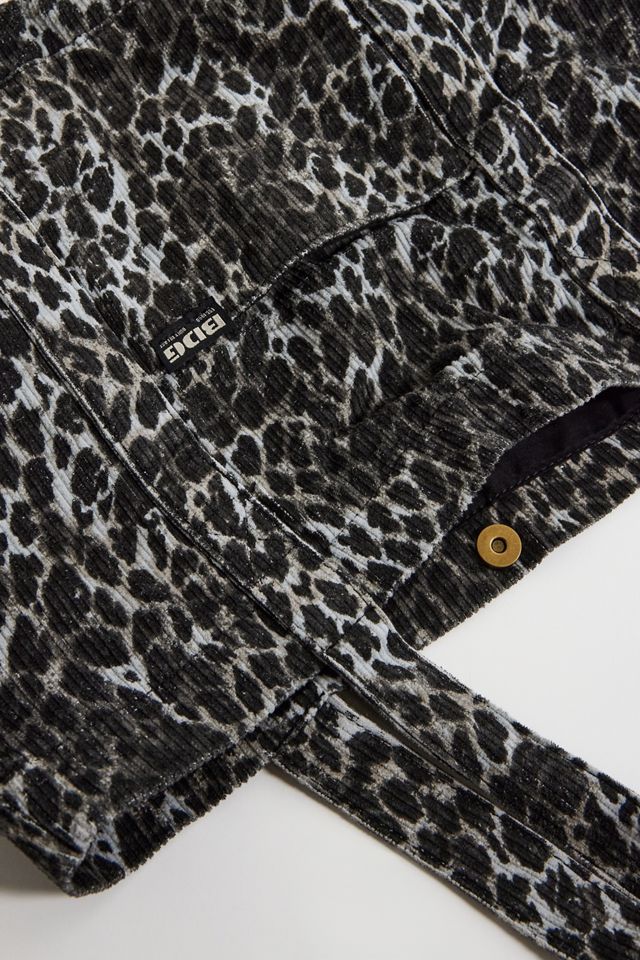 UO Leopard Pocket Corduroy Tote Bag #4
