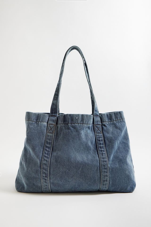 Sac fourre-tout en denim à poche BDG #3