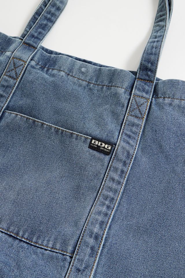Sac fourre-tout en denim à poche BDG #4