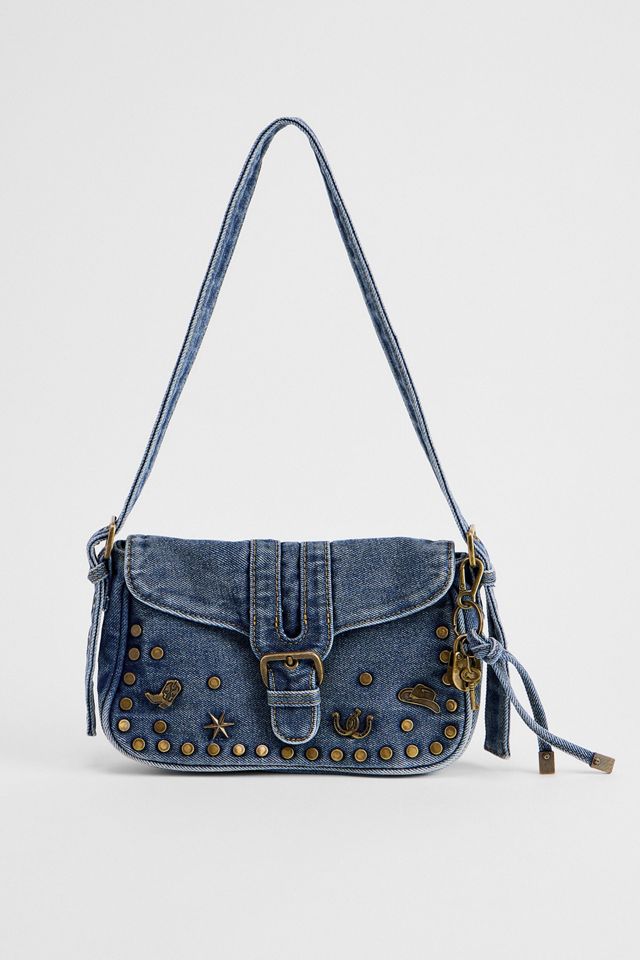 UO Denim Western Charm Shoulder Bag #2