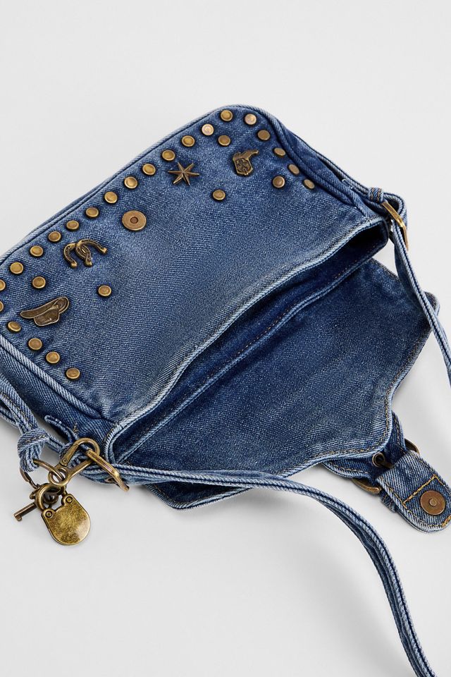 UO Denim Western Charm Shoulder Bag #3