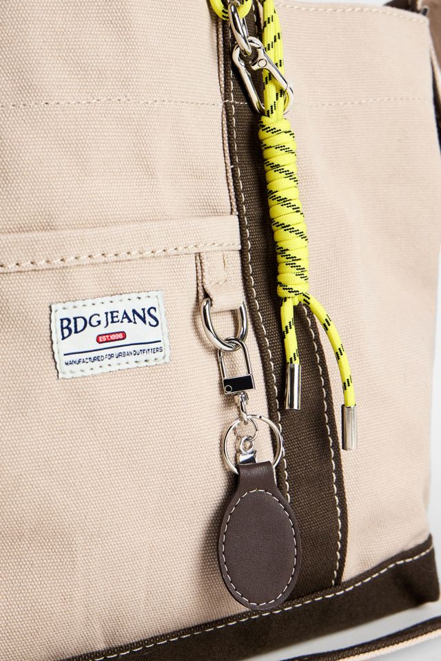 BDG Canvas Keychain Tote Bag #4