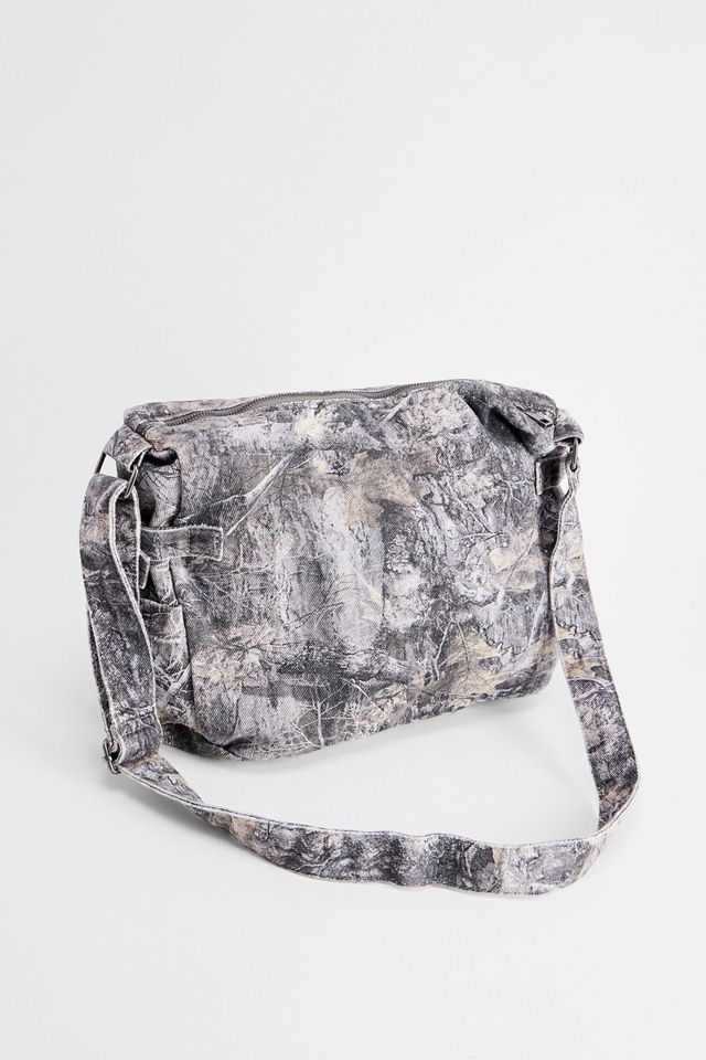 BDG Camo Canvas Zip Sling Bag #4