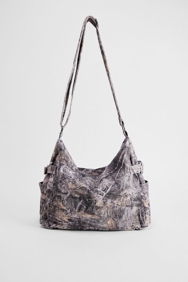 BDG Camo Canvas Zip Sling Bag #5