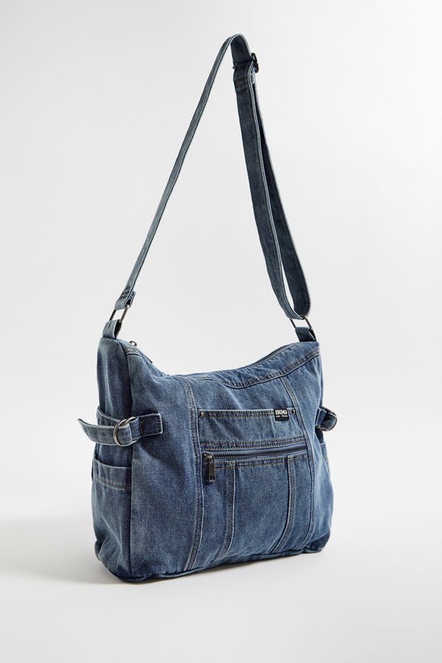 BDG Zip-Up Denim Sling Bag #2
