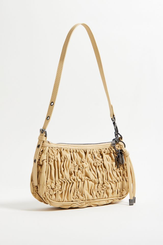 Petit sac à bandoulière en simili cuir froncé UO #2