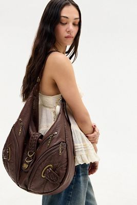 BAGGU Borsa Mezza Luna in Nylon Medio