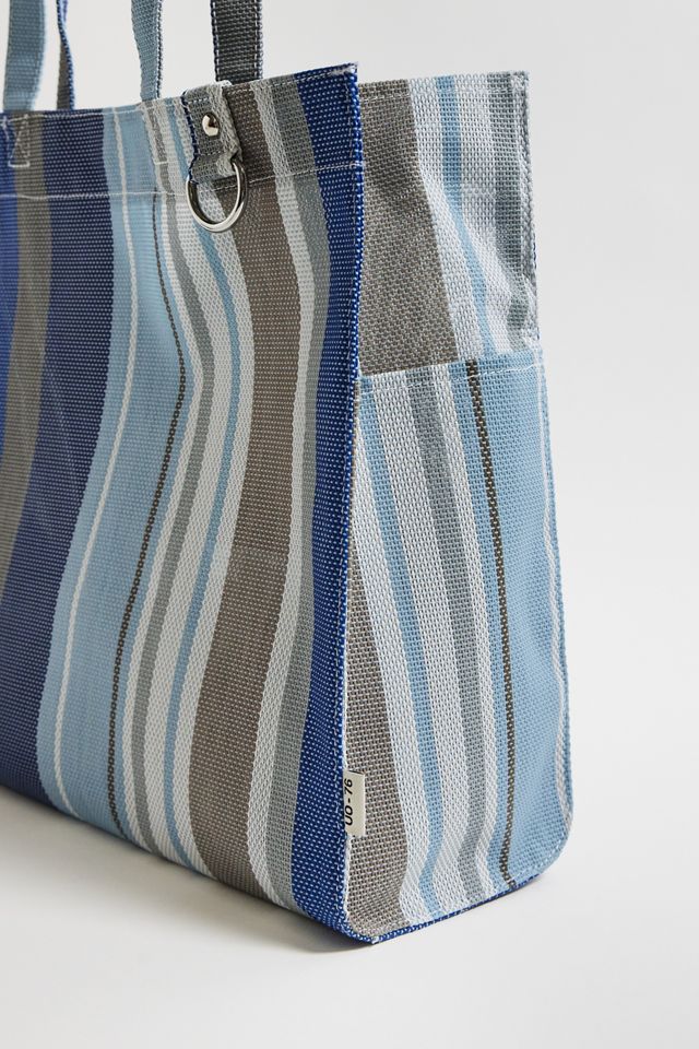 Borsa Tote Tessuta a Righe Larghe UO #4