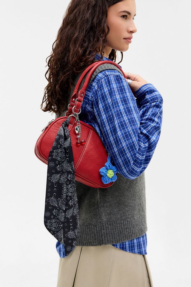 BDG Izzy Washed Faux Leather Bowler Bag #1