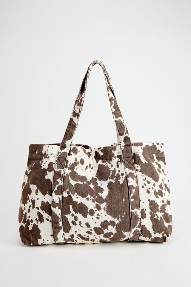 BDG Cow Pocket Canvas Tote Bag #3