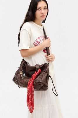 BAGGU Borsa Mezza Luna in Nylon Medio