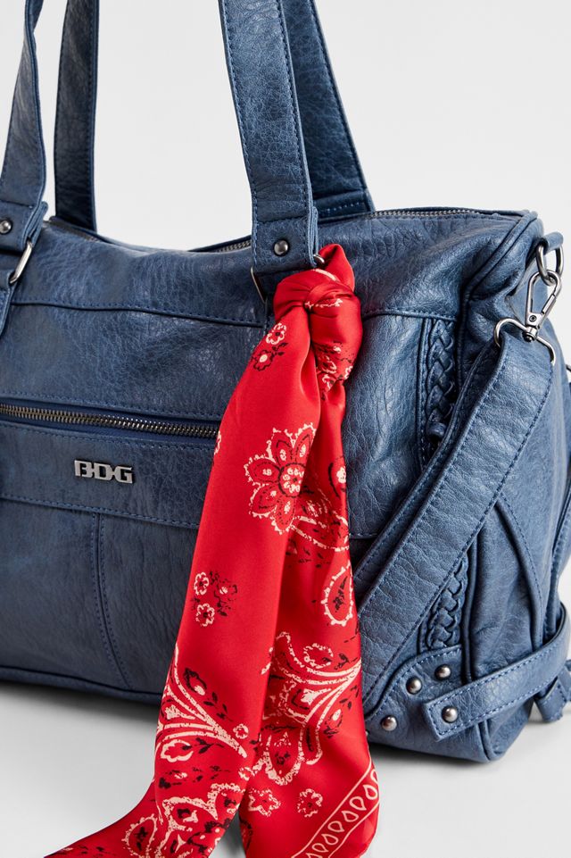 BDG Washed Faux Leather Cindy Scarf Detail Bag
 #3