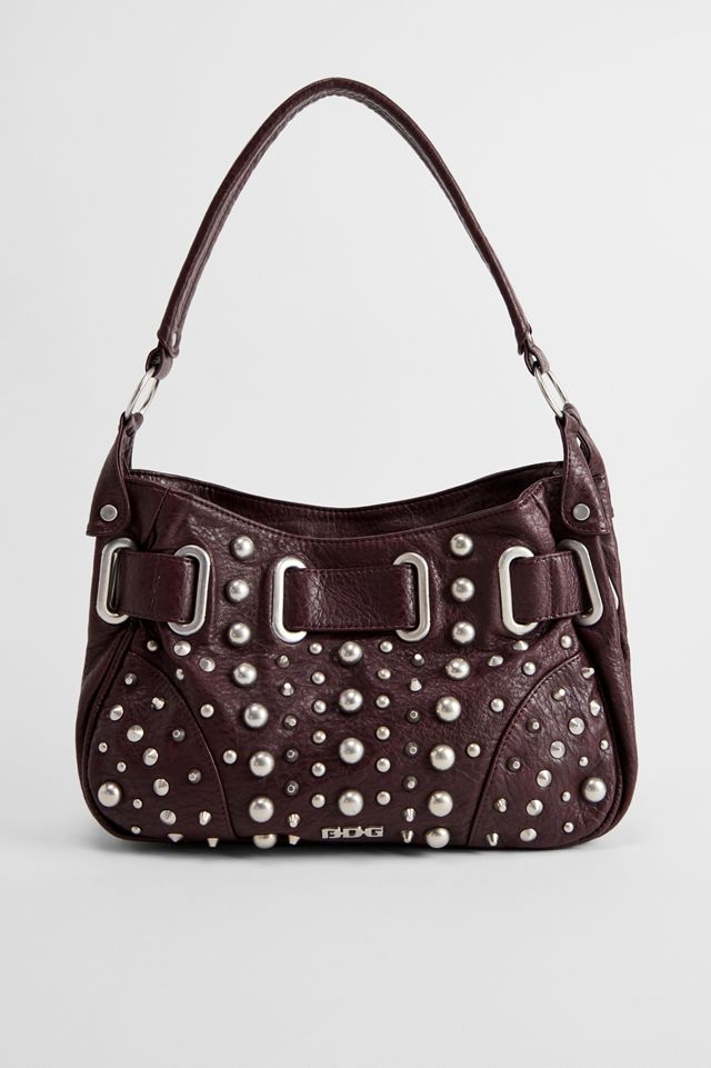 BDG Sonny Studded Faux Leather Shoulder Bag #1