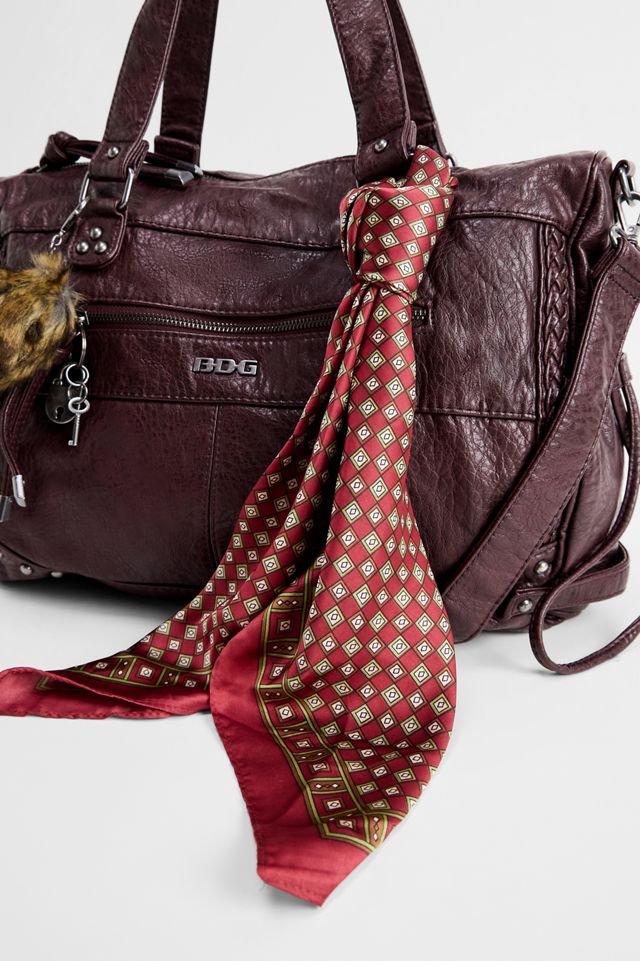 BDG Cindy Gewaschene Kunstleder-Tasche mit Herzanhänger #1