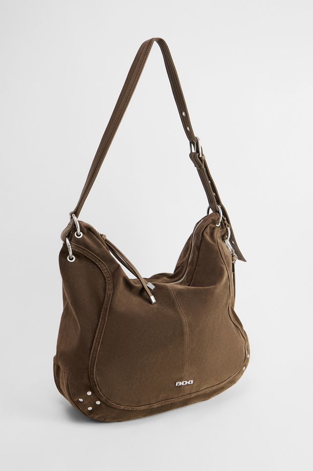 Sac à bandoulière Lili en suédine BDG #1