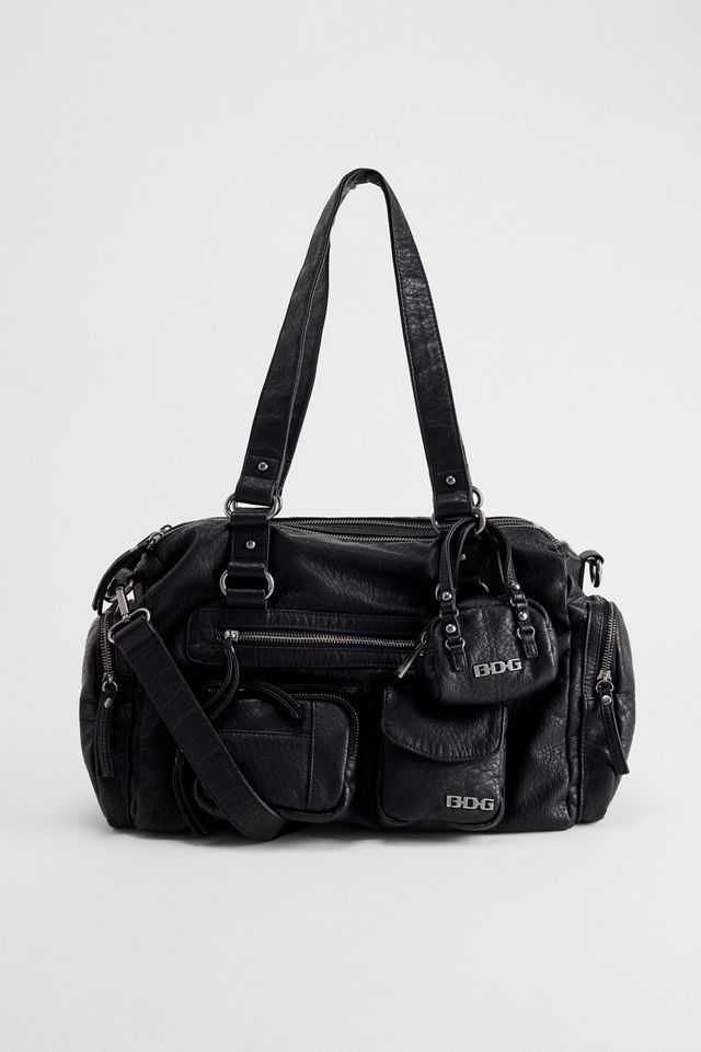 Borsa a tracolla in finta pelle con tasca BDG Lulu #2