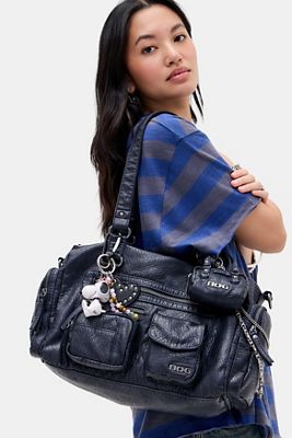 BDG Lulu Pocket Faux Leather Shoulder Bag