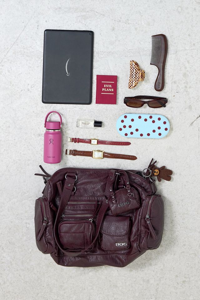 Borsa a tracolla in finta pelle con tasca BDG Lulu #1