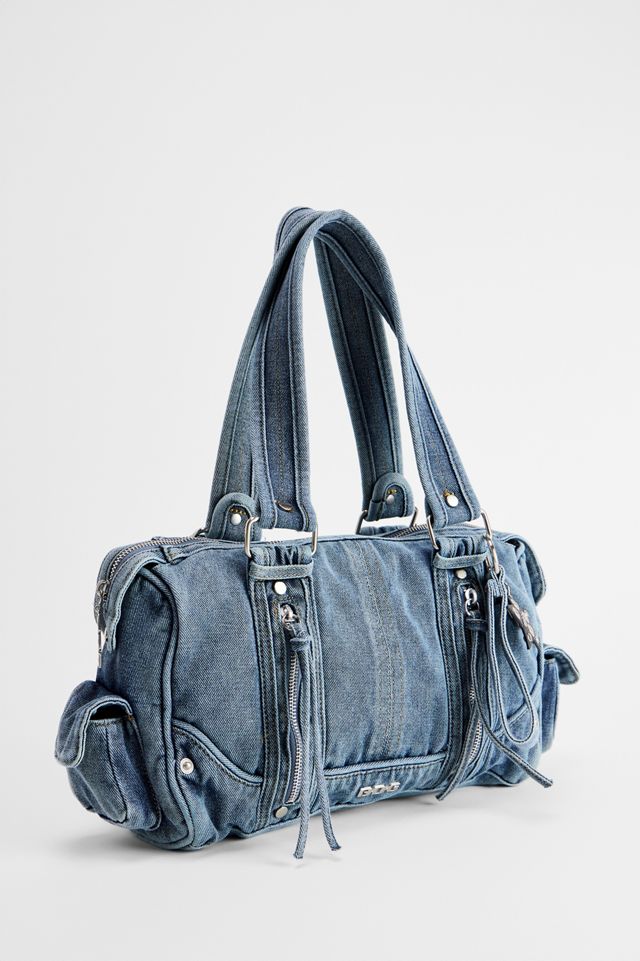 Sac à bandoulière en denim à matériaux mixtes BDG #2