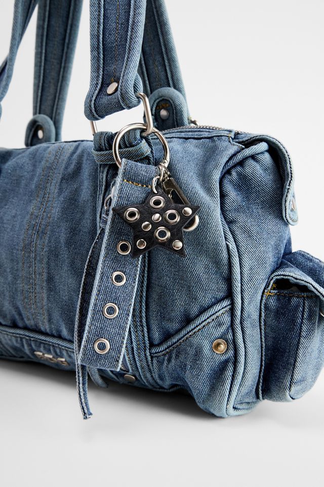 Sac à bandoulière en denim à matériaux mixtes BDG #3