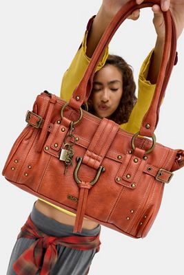 BDG Karlie Schultertasche mit Verschluss