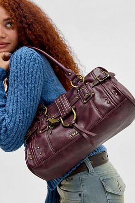 BDG Karlie Schultertasche mit Verschluss