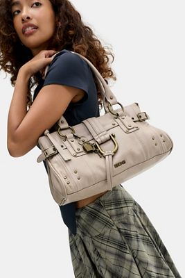 BDG Karlie Schultertasche mit Verschluss