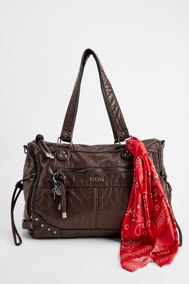 Sac BDG Cindy en simili cuir délavé #2