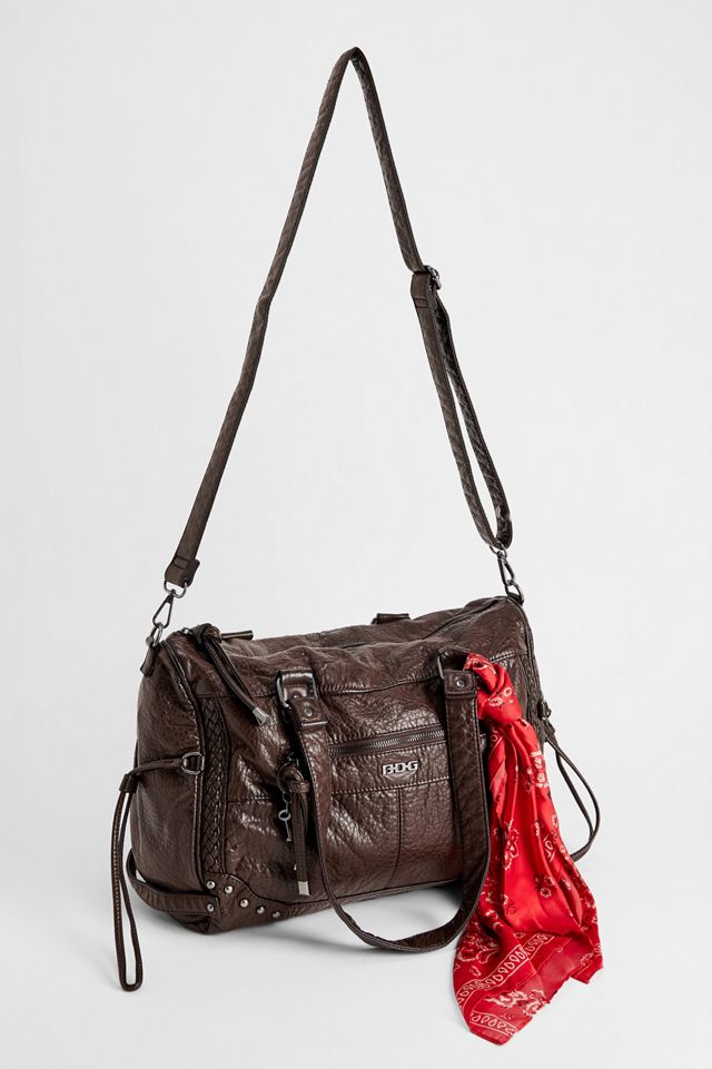 Sac BDG Cindy en simili cuir délavé #3