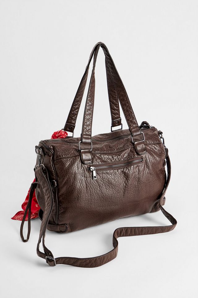 Sac BDG Cindy en simili cuir délavé #4