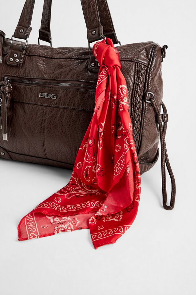Sac BDG Cindy en simili cuir délavé #5