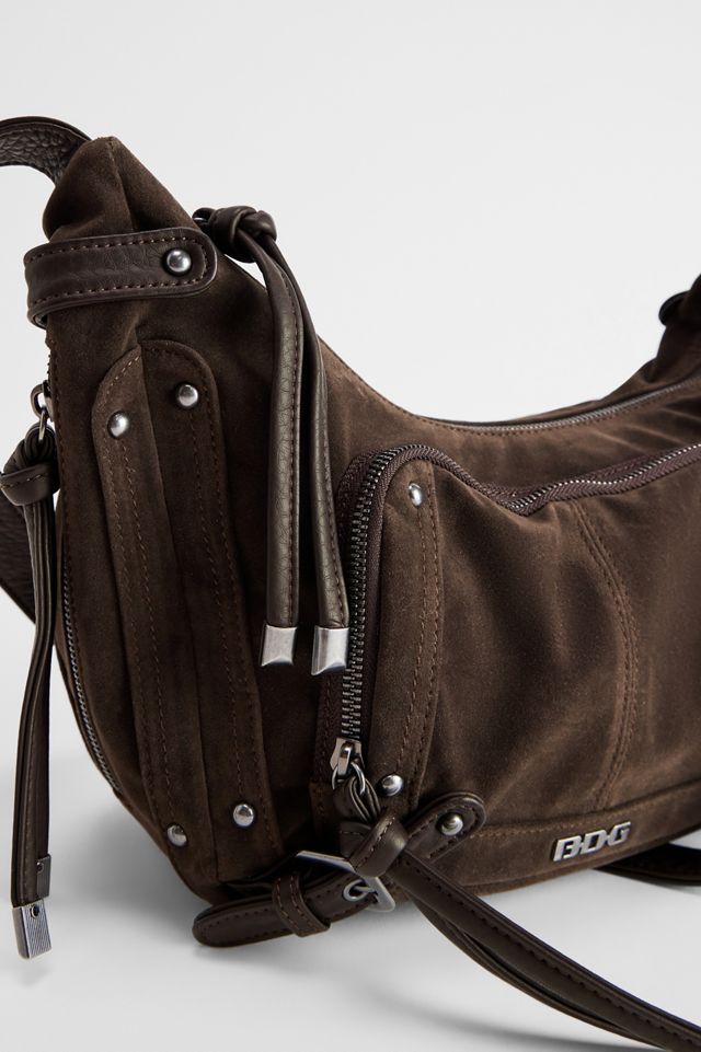 Sac bandoulière Darya en suédine BDG #3