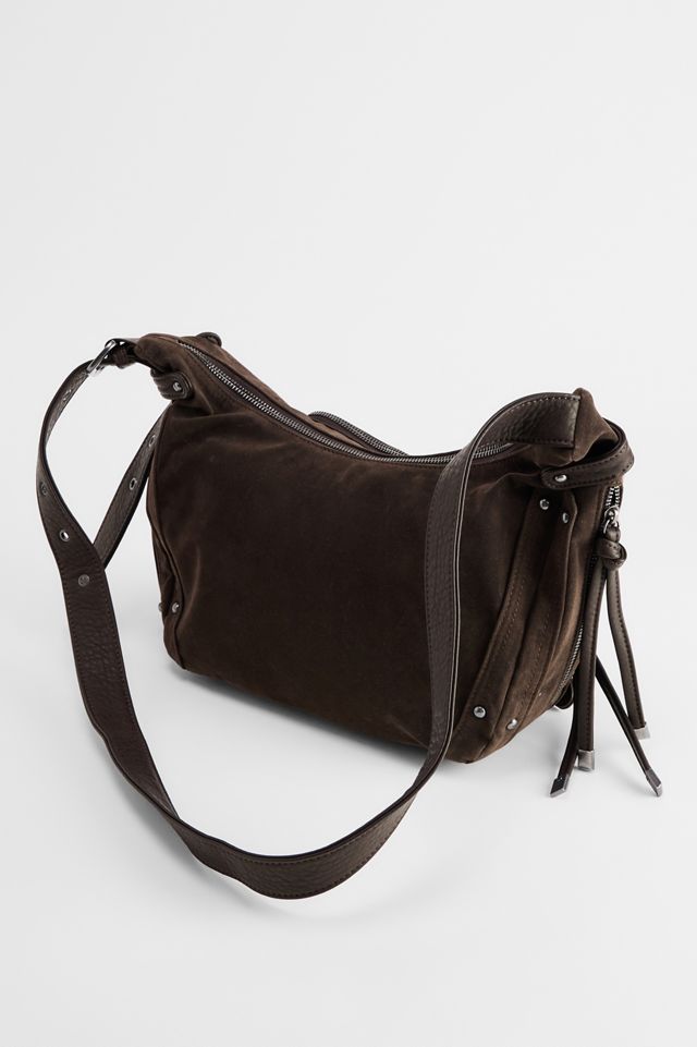 Sac bandoulière Darya en suédine BDG #4