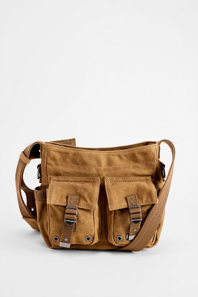Borsa a Tracolla in Tela Cerata BDG #1