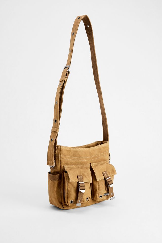 Borsa a Tracolla in Tela Cerata BDG #2