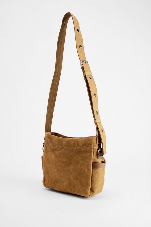 Borsa a Tracolla in Tela Cerata BDG #4
