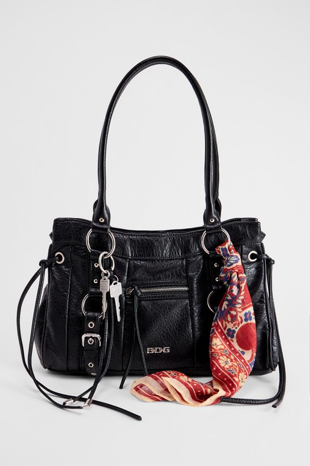 Bolso de Hombro con Bufanda de Cuero Sintético Jude BDG #1