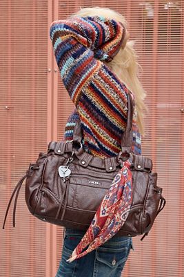 Bolso de Hombro con Bufanda BDG Xion