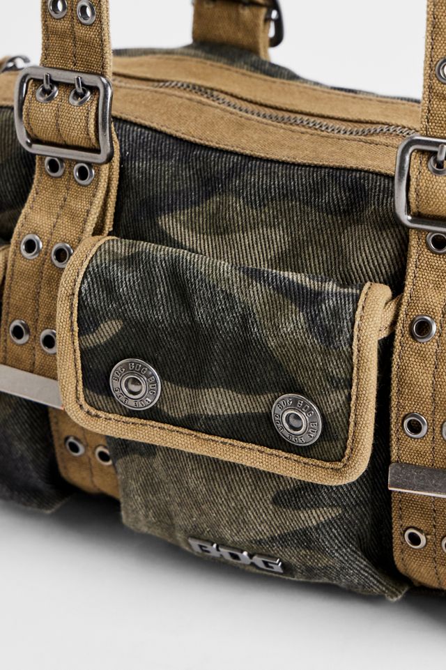 BDG Fifi Tarnmuster Canvas Schultertasche #3