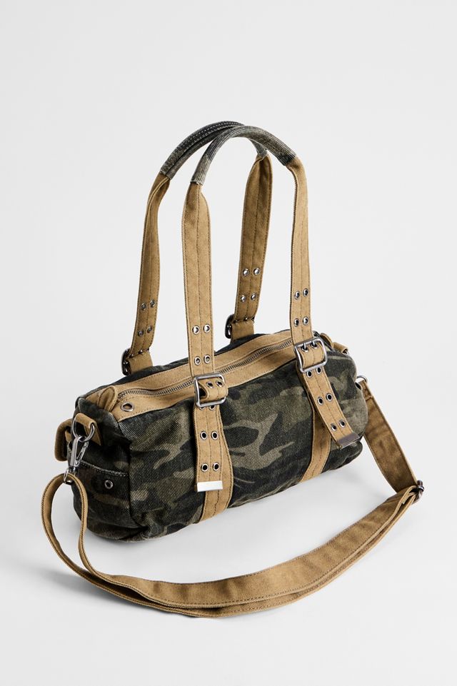 BDG Fifi Tarnmuster Canvas Schultertasche #5