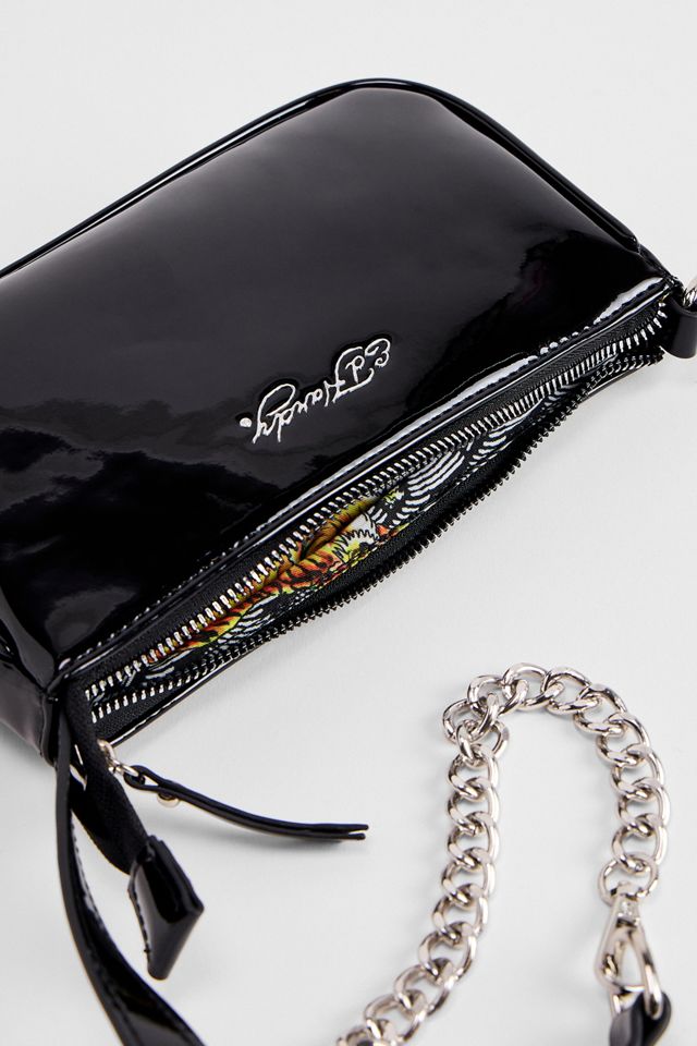 Ed Hardy Faux Leather Shoulder Bag | Urban Outfitters ES