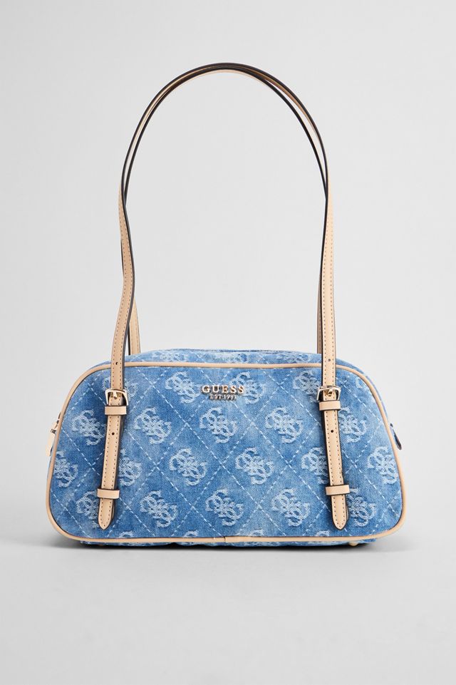 Guess Logo Denim Schultertasche #1