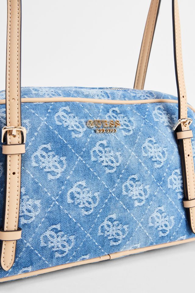 Guess Logo Denim Schultertasche #2