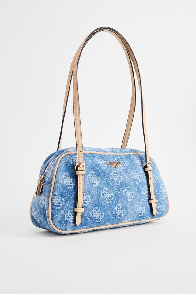Guess Logo Denim Schultertasche #3