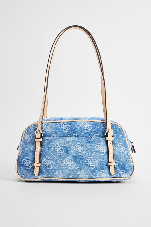 Guess Logo Denim Schultertasche #4