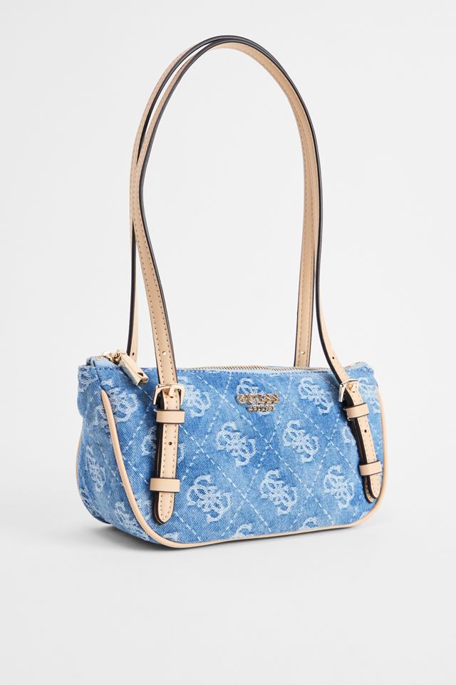 Borsa Mini in Denim con Logo Guess #3