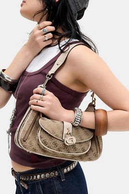Borsa a Tracolla Guess Jessa con Monogramma