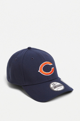 New Era The League 9FORTY Chicago Bears – Casquette Baseball Réglable Officielle NFL – Bleu Marine Logo Brodé