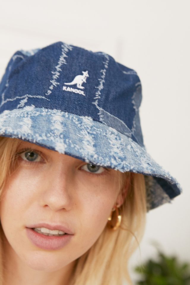 Kangol denim best sale bucket hat