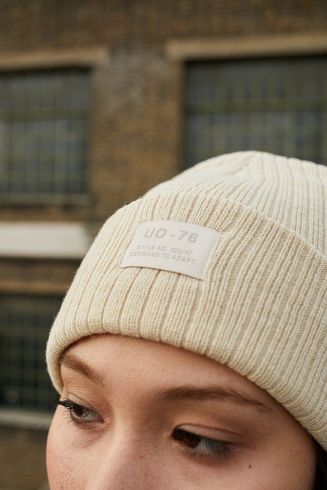 UO Knitted Beanie Hat #1